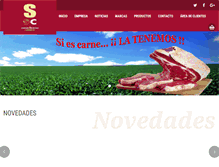Tablet Screenshot of carnesselectas.com